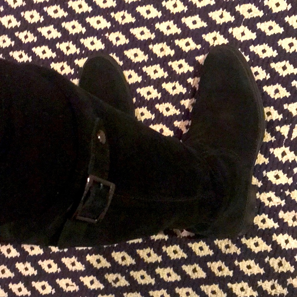 Aquatalia Black Suede Boots